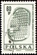 Doevnee Biskupin settlement on post stamp