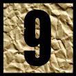 number on the paper.