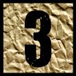 number on the paper.