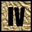Paper roman numeral