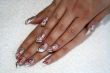 flower manicure
