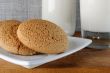 homemade cookies and milk on the table