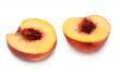 Peach cut on two parts