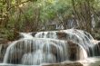 Waterfall in jungle in Thailand