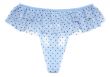 Blue feminine panties