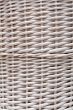 Braided basket in the manner of background