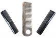 Three plastic combs