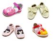 Collage from baby sandals