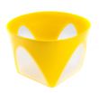 Yellow plastic container