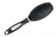 Black massage plastic comb