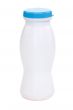 Plastic bottle with blue lid