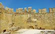 Walls of ancient acropolis at Lindos