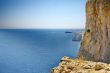 Aerial view on St. Paul`s bay in Lindos 