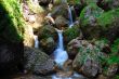 waterfall between rock