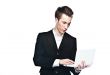 Man with laptop