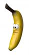 smiling banana