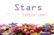 Colored stars background