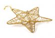 Gold christmas star