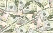 Dollars seamless background. High resolution seamless texture.
