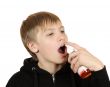 The teenager takes a inhale