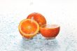 orange in water