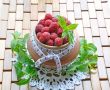 Raspberries in a jar