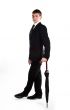 Business man with an umbrella