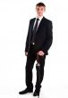 Business man with an umbrella
