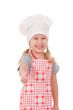 girl in chef`s hat