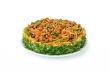 Vegetable cake `Mushroom clearing`