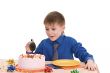 boy with cake