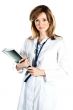 A woman doctor