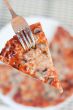 Delicious Italian pizza with mushrooms