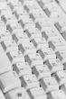 Computer keyboard. English and Russian letters 