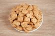 Children figured crackers on a plate