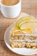 Fruit cake with pineapple and apple