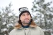 Portrait of a Man in Winter Park