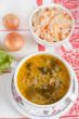 Russian national dish - Sauerkraut Soup