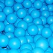 Blue balls abstract background