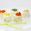 French cheese on white plate