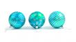 blue christmas balls