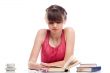 A young girl student