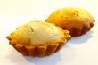 Pies on a white background