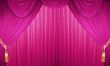 closed curtain