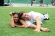 love the football field edge