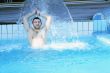 man in the wellness area