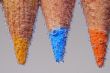 three pencil very close