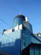 Modern railway station in Samara Russia