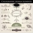 Calligraphic Design Elements