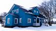 Blue house 
